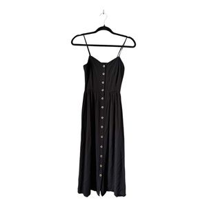 H&M Black Midi Dress